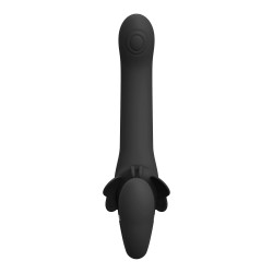 Wibrator strap-on strapless les 23cm 3x10 trybów